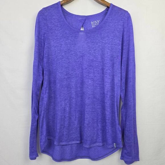 Marc New York Tops - MNY Marc New York Purple Performance Top L Long Sleeve